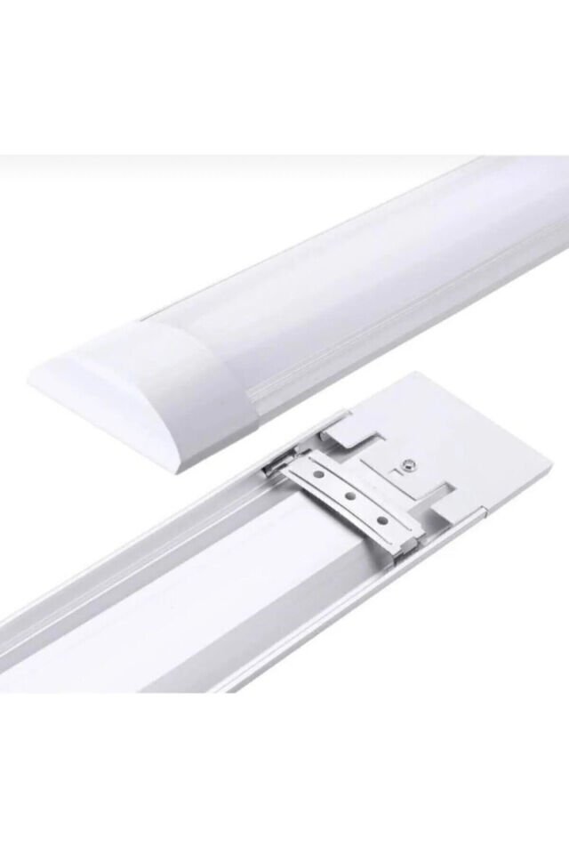 40 Watt Beyaz Işık Yatay Led Bant Armatür Tavan Aydınlatma 120 Cm Led Armatür 2 ' li Paket