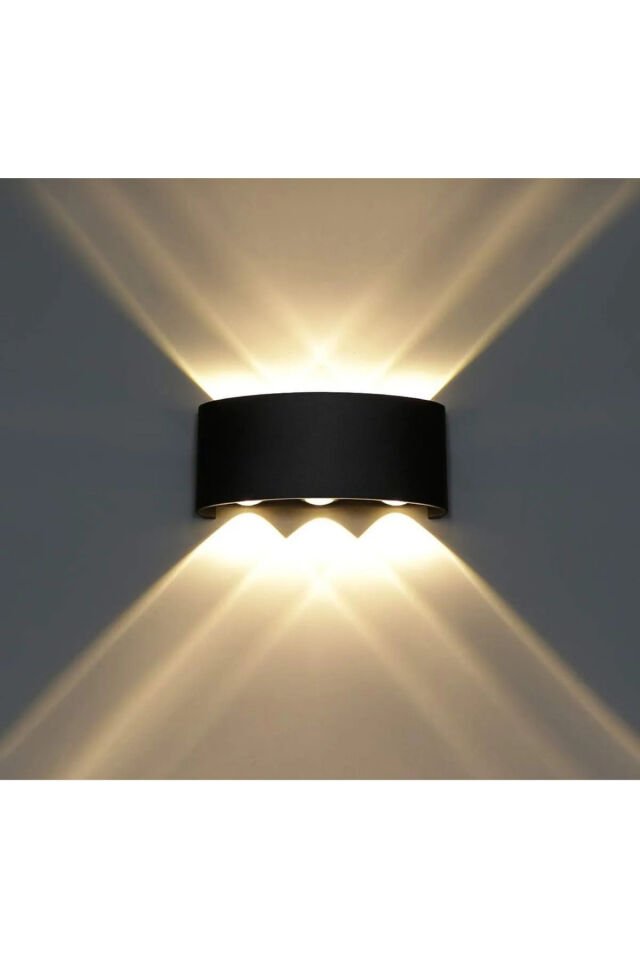10w Led Aplik Aydınlatma Çift Taraflı Led Dekoratif Duvar Aplik Suya Ve Toza Karşı Dayanıklı