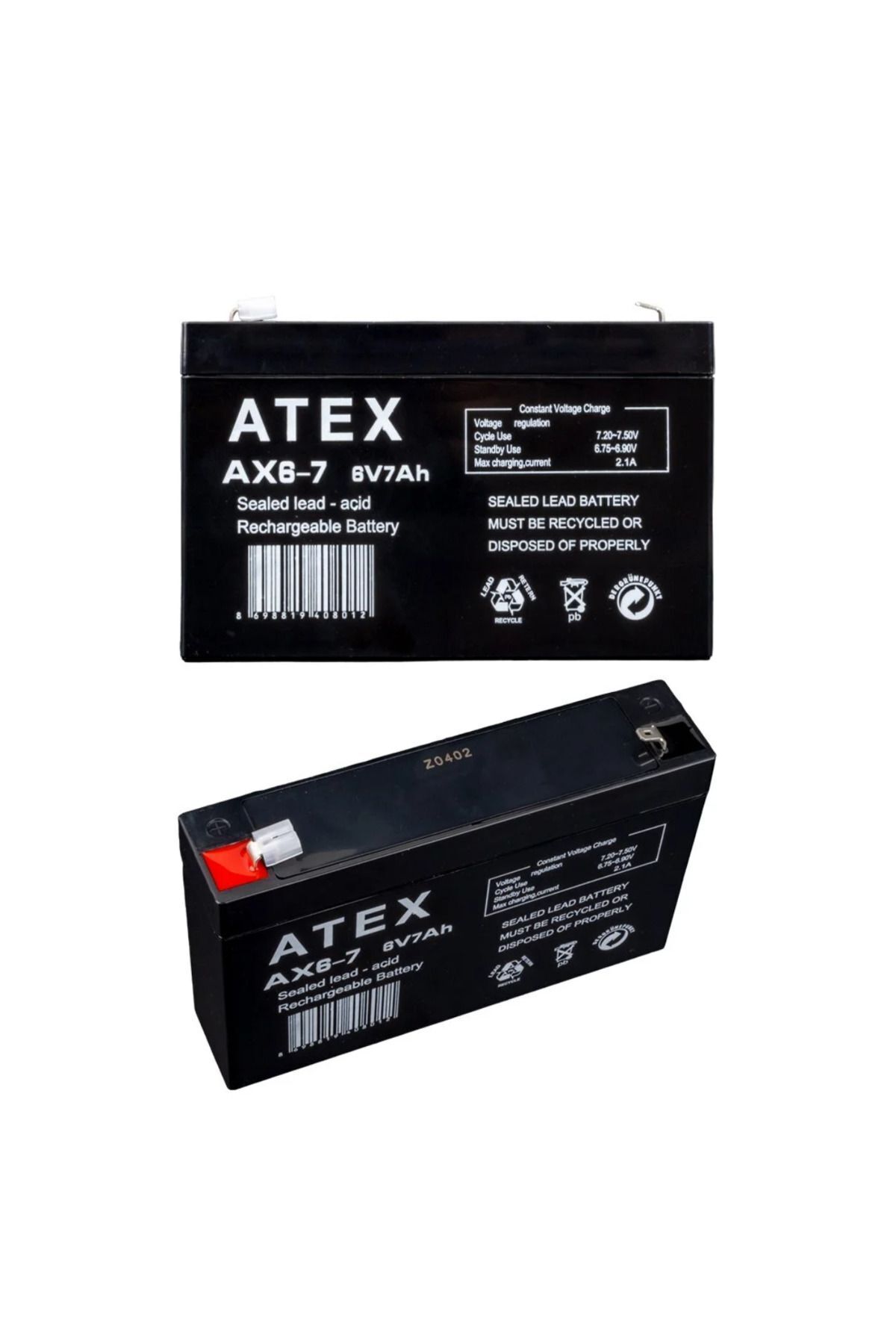 6 Volt AküÇocuk Oyuncak Araba Aküsü(Pili, Bataryası) 6 Volt 7 Amper Pilsan Ve Benzer Markalar Uyumlu