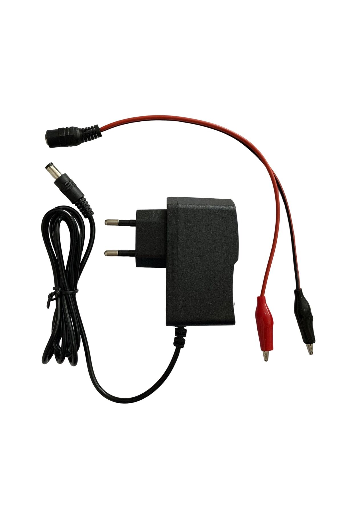 12 Volt Akülü Araba Şarj Adaptörü Led Işıklı Dolum Bittiğinde Yeşil Işık Yanar Led Işıklı