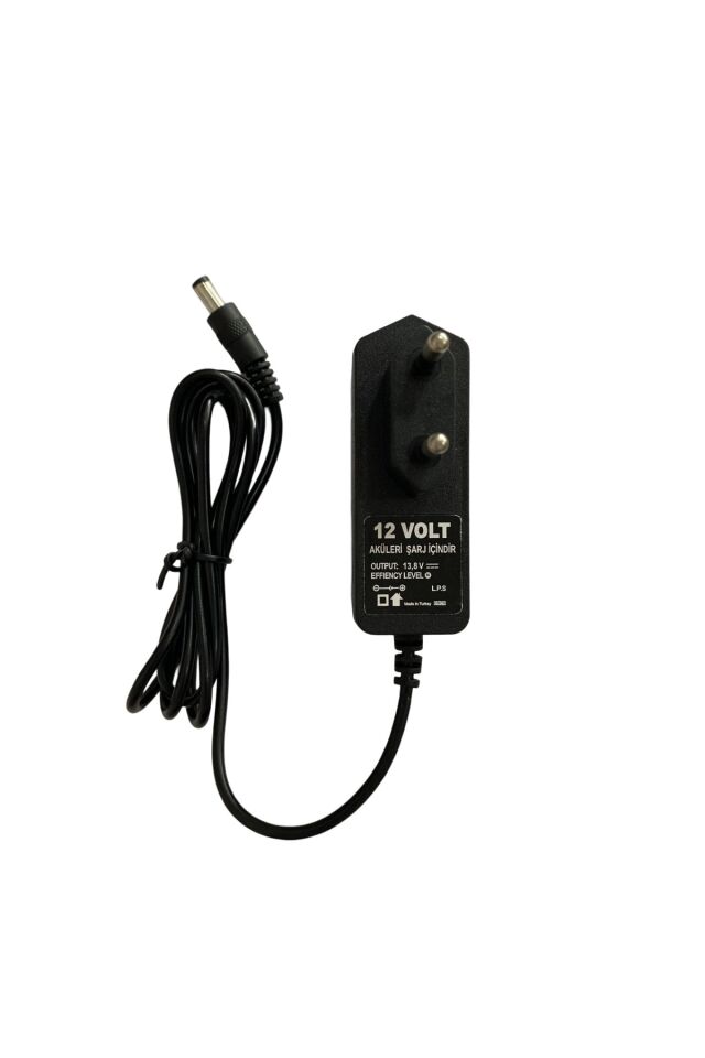12 Volt Akülü Araba Şarj Adaptörü Led Işıklı Dolum Bittiğinde Yeşil Işık Yanar Led Işıklı