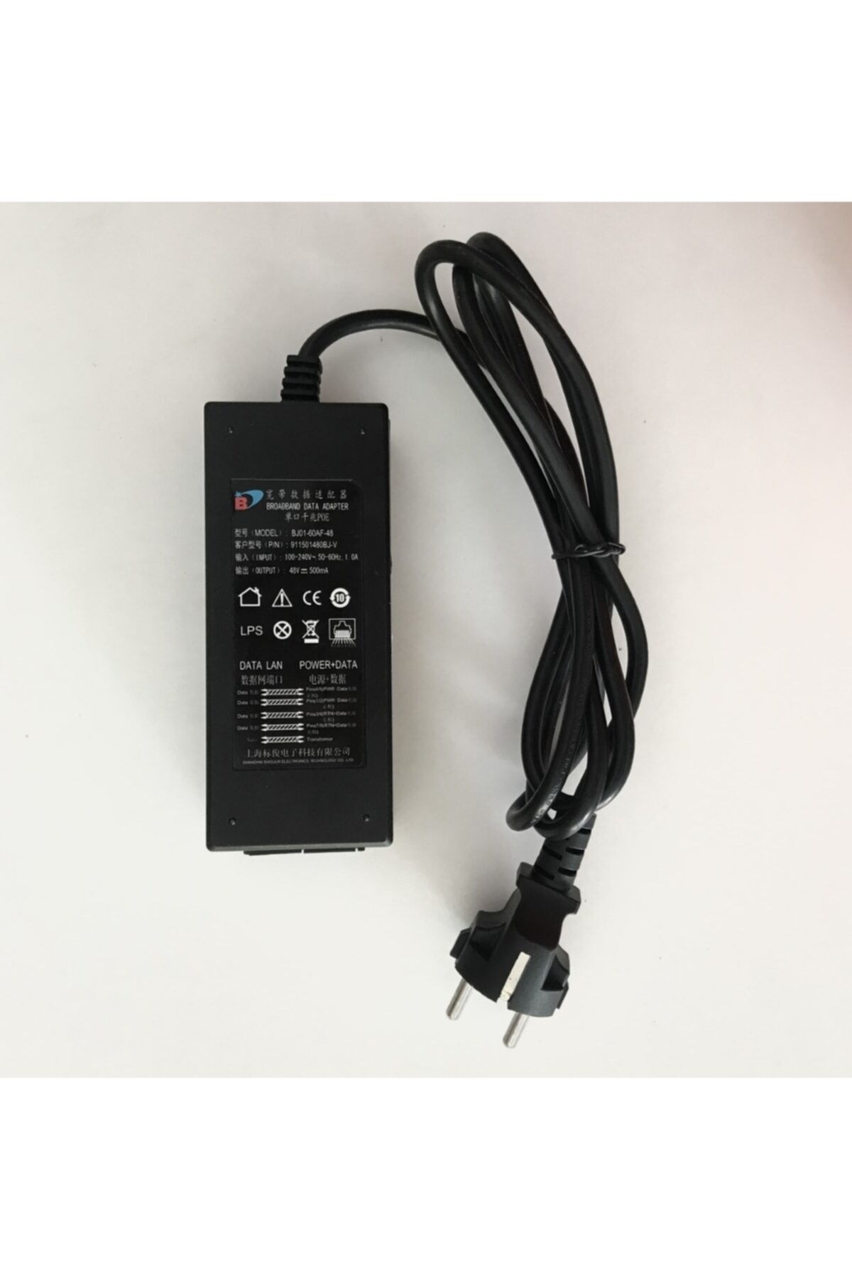 48 Volt Poe Switch Adaptör 48v Poe Ethernet Adaptör Poe Adaptör