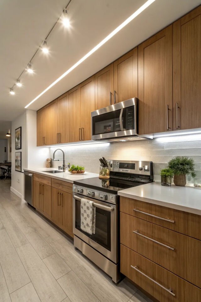 Mutfak Tezgah Üstü Için 3 Metre Beyaz Şerit Led 12v Adaptör Tak Çalıştır Aç Kapa Anahtarlı 3 Metre