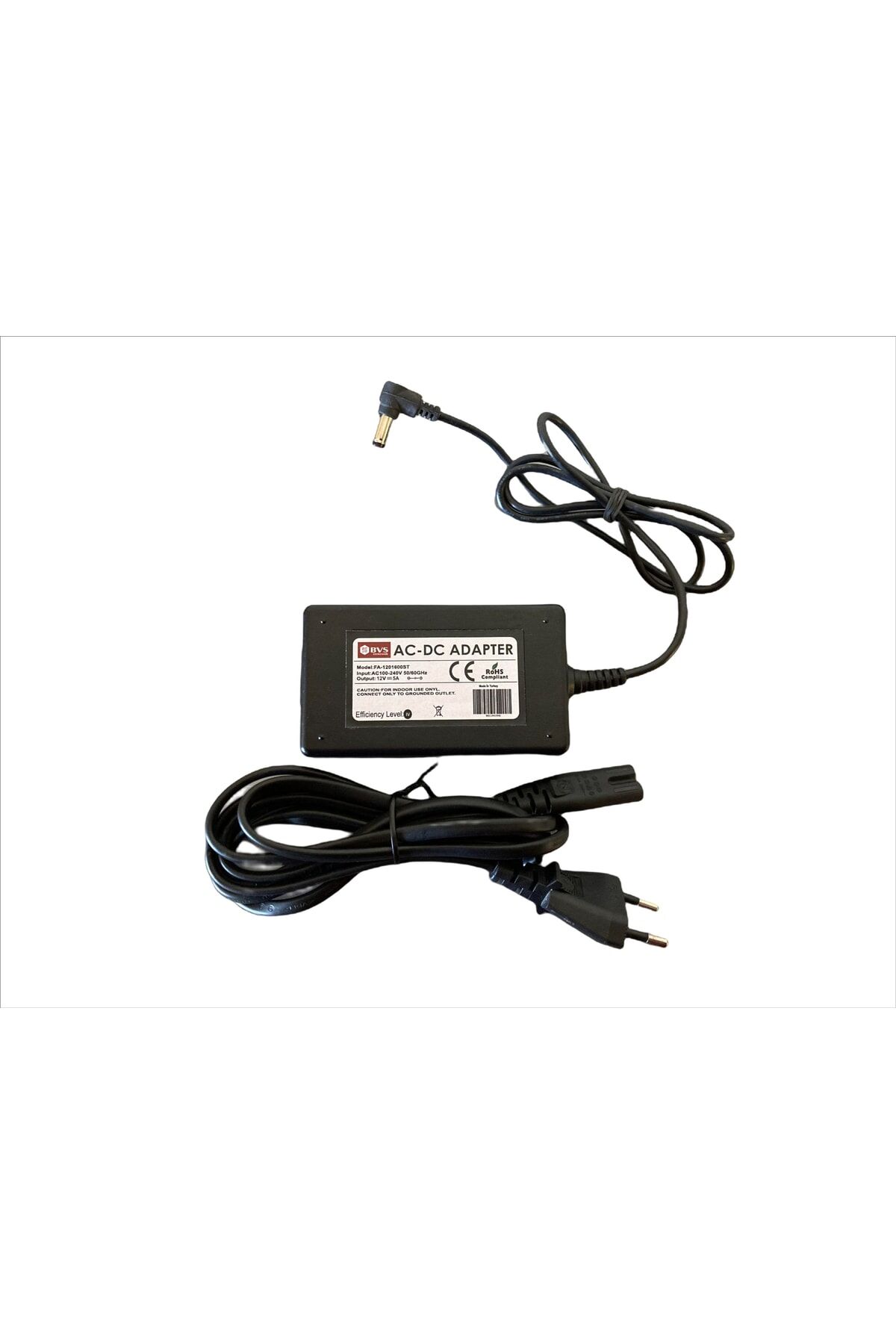 12 Volt 5 Amper Monitör Ekran Adaptörü - 12v 5a Monütör Adaptörü 5.5*2.5 5,5x2,5 - 2,1 Uç Standart