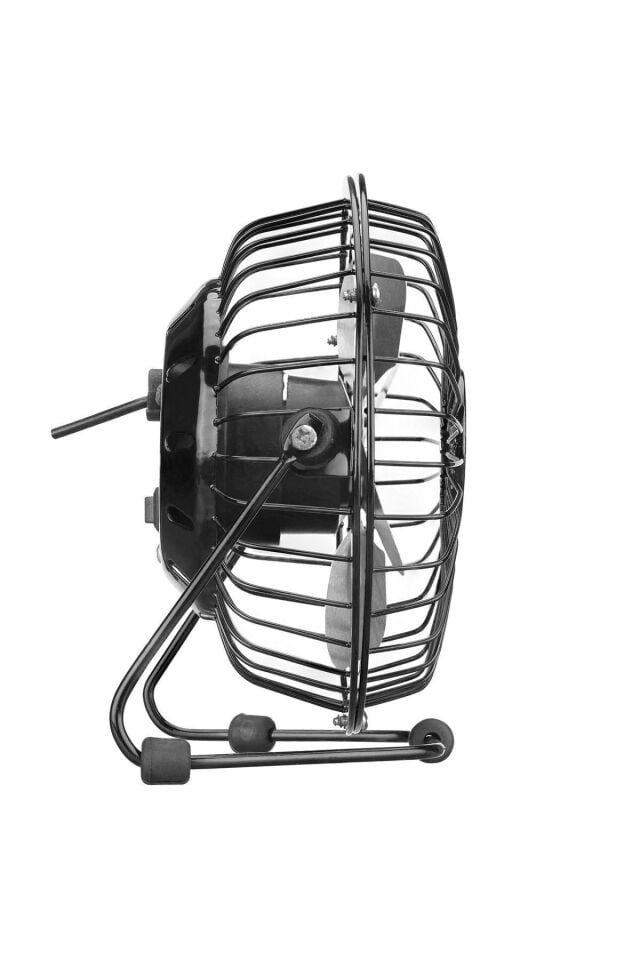 Siyah Masaüstü Metal Siyah Usb Fan Mini Vantilatör
