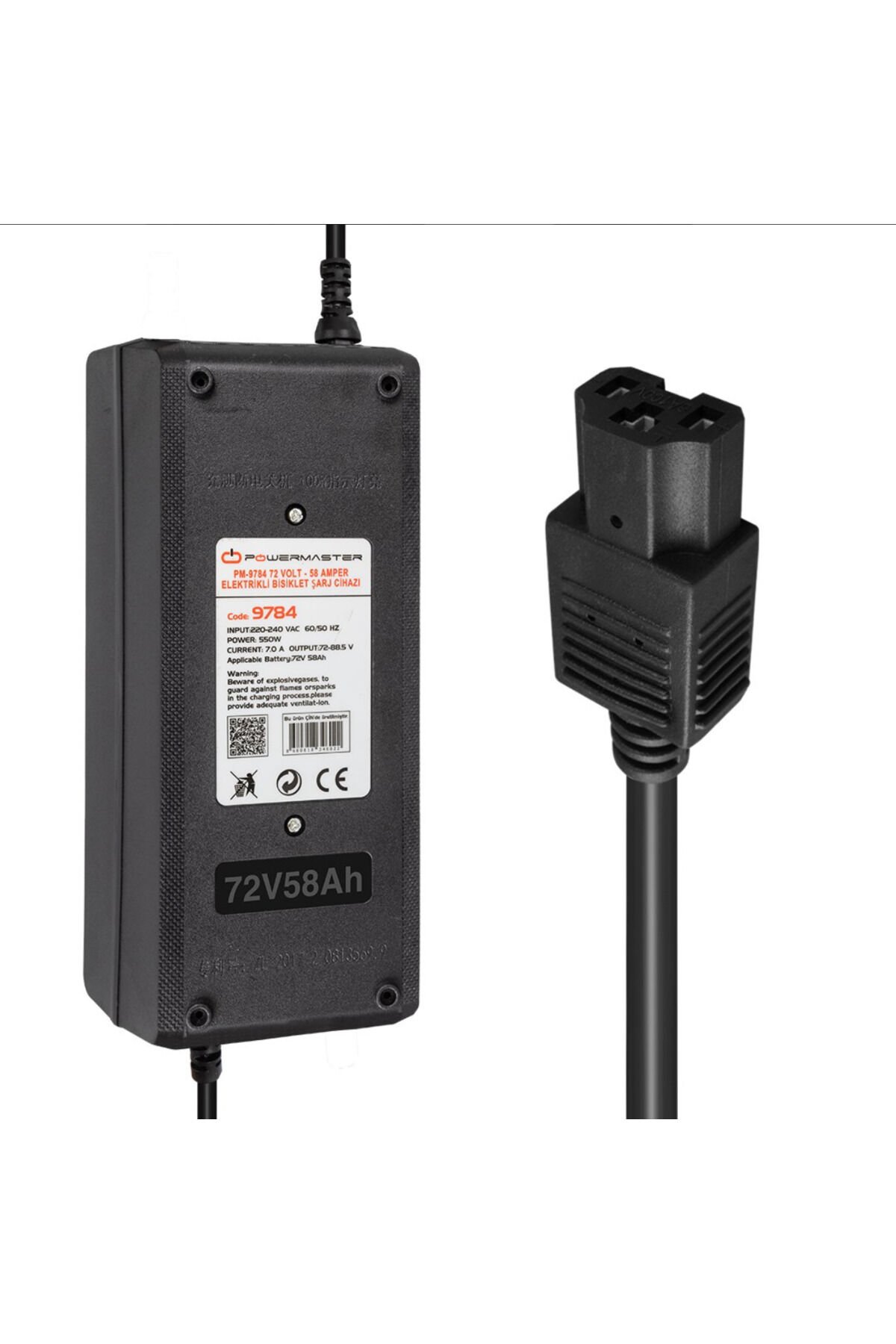 72 VOLT - 58 AMPER ELEKTRİKLİ BİSİKLET ŞARJ CİHAZI TYCV3CV4CN171759583139740_1