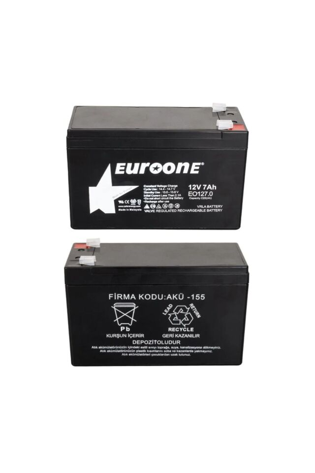 Aküdür. Oyuncak Araba Aküsü Alarm Aküsü Ups Aküsü Asansör Aküsü 12 Volt 7 Amper Akü 12v 7ah Akü 12VAKU_1