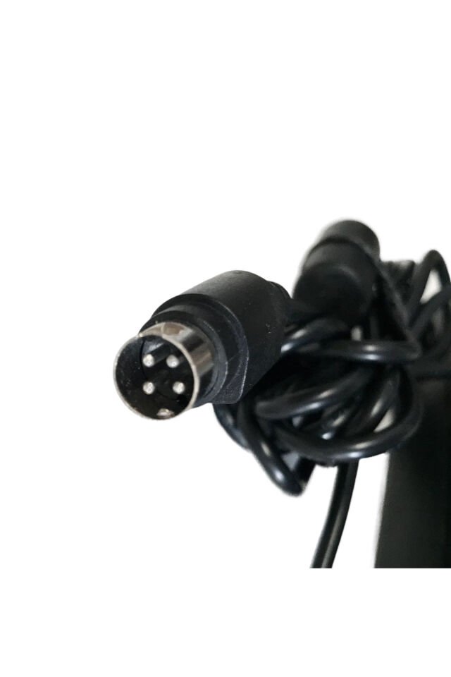 12 Volt 5 Amper 4 Pinli - 12v 5a 4 Pinli Adaptör Mause Jack siyah