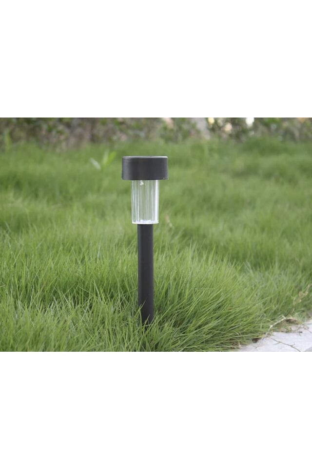 Beyaz Işık 3 Lü Paket Led Güneş Enerjili Dekoratif Kazıklı Bahçe Solar Aydınlatma Su Geçirmez BVSSLR_1