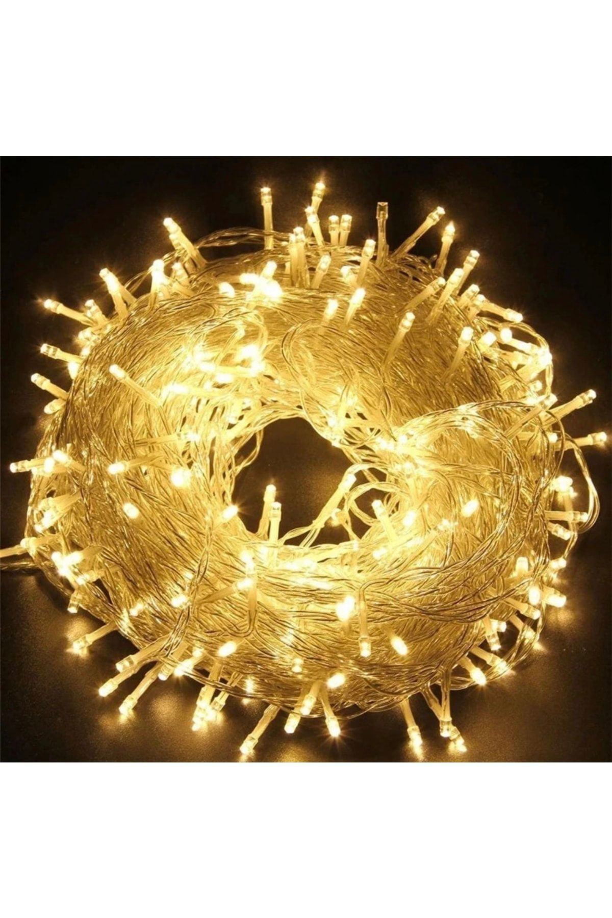 100 Led Dekoratif Günışığı Ip Led 8 Modlu Yılbaşı Ağacı Süsü Ortam Aydınlatma 220v 100 Led Gün Işığı Gün Işığı