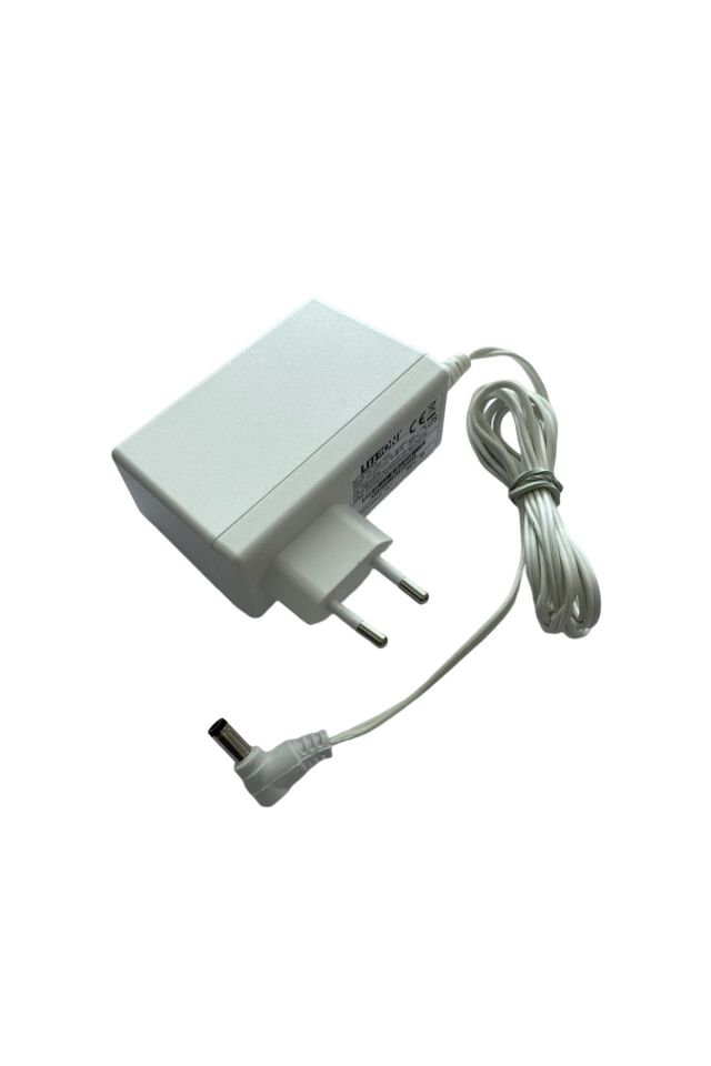 12 Volt 2,5 Amper Adaptör Beyaz - 12v 2.5a Adaptör Jack Standart 2,5a 12v Adaptör 12 Volt Adaptör Beyaz