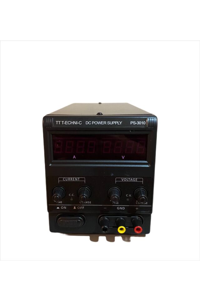 Tt-tecnıch Ps-3010d 30v-10a Dc Ayarlı Güç Kaynağı siyah