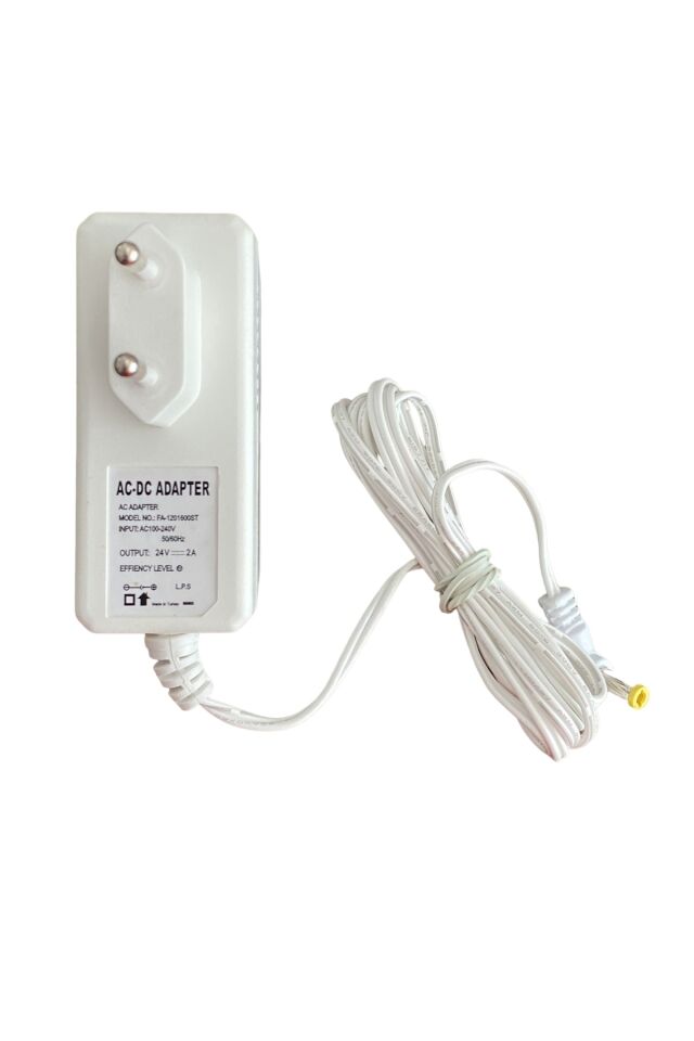 24v Arıtma Cihazı Adaptörü - 24 Volt 2 Amper Adaptör Jack 5,5x2,5-2,1 Siyah