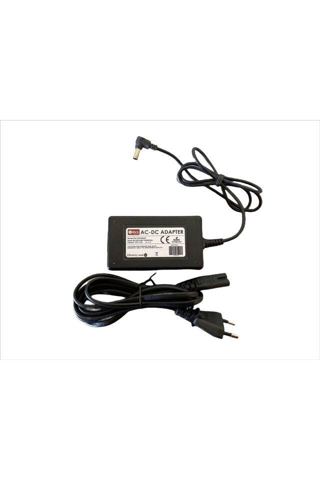 12 Volt 5 Amper Adaptör - 12v 5a Adaptörü 5.5*2.5 5,5x2,5 - 2,1 Uç Standart 12.v 5.a SİYAH