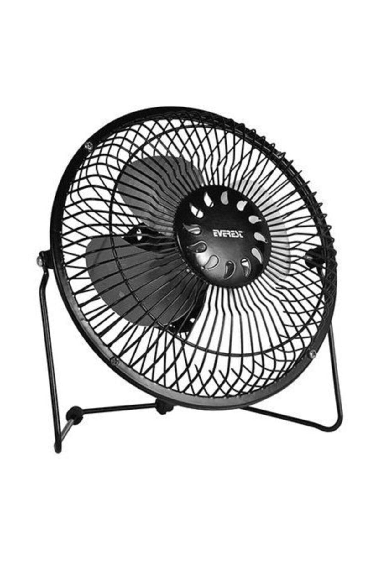 Efn-487 6 Masaüstü Metal Usb Fan Siyah Tek Ebat
