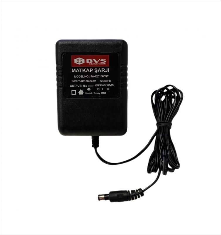 16V Şarjlı Matkap Adaptörü Trafolu 16V 