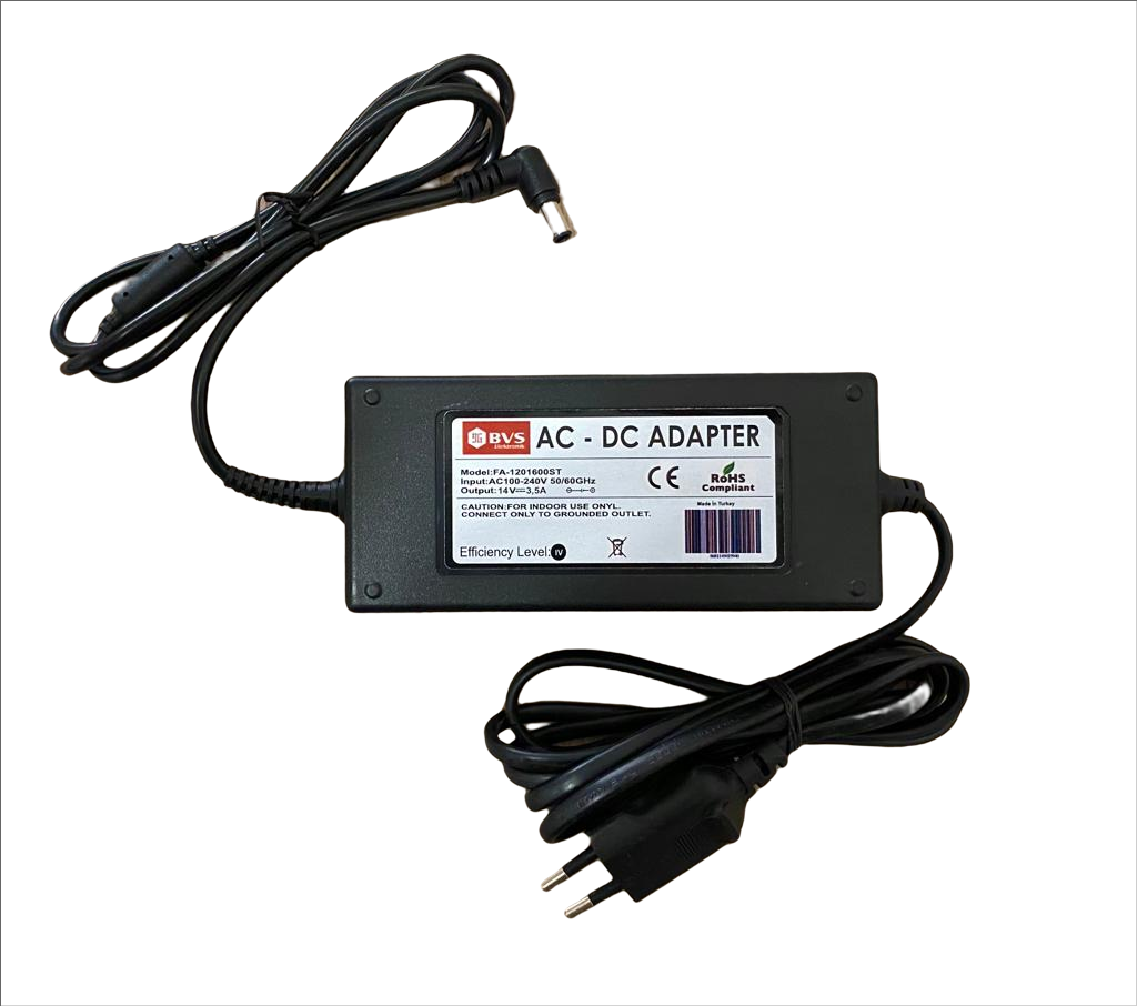 14 Volt 3.5 Amper Monitör Adaptörü - 14V 3.5A Ekran Adaptörü 6.5x4.4 mm Pinli Uç