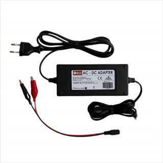 12 Volt Akülü Araba Akü Şarj Cihazı Adaptörü Maşalı - Otomatik Kesicili 12V 3.5A Akü Şarz