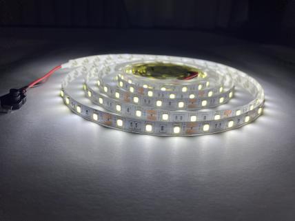 1 Mt Beyaz Şerit Led+12V Adaptör Tak Çalıştır Aç Kapa Anahtarlı 1 Metre